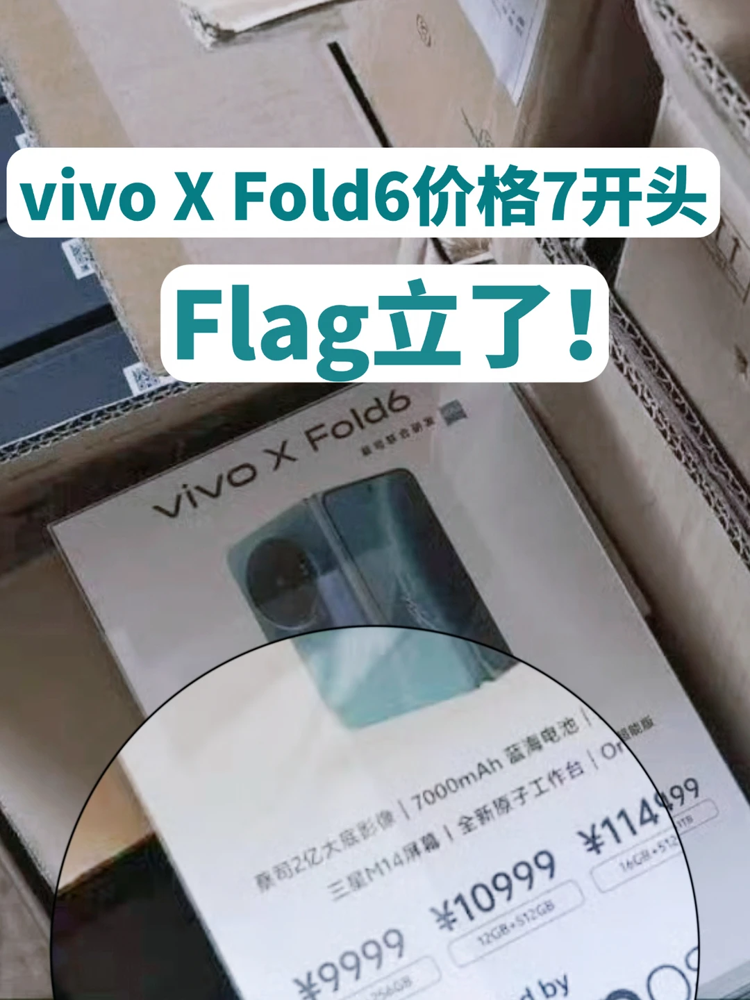 vivo X Fold6如果9999❤️我直接退网冷静下