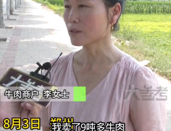 “这下亏惨了！”郑州大姐守着自家牛肉摊，突然砸来个44万9吨牛肉的大单。钱到账后