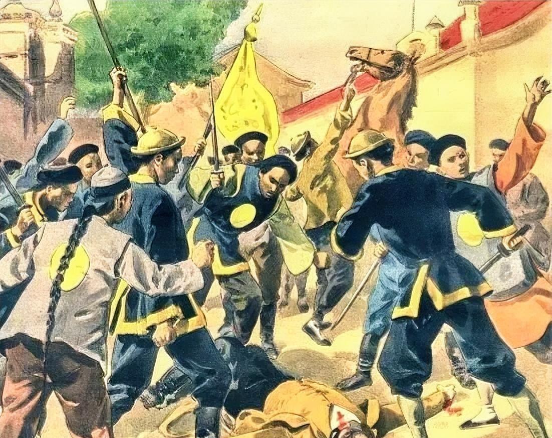 满清打仗有个怪现象——国内闹起义，能调集全国精锐玩命镇压；可洋人打过来，却总想着