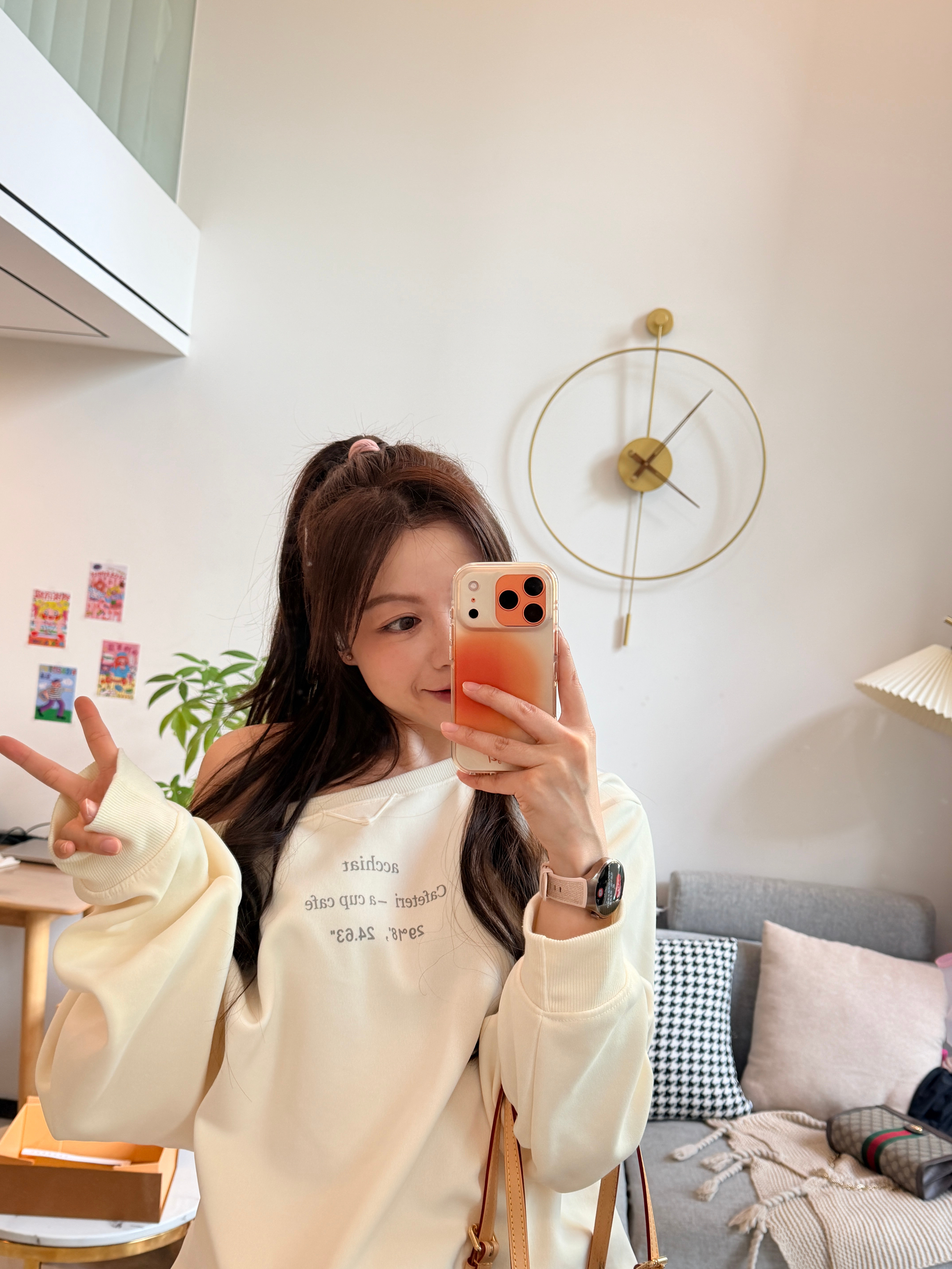 有点不会修图了凑合着看叭准备出发去小鹏家庭日啦~