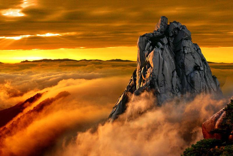 中国最美名山之一，《天仙配》的取景地之一——天柱山，你去过吗？天柱山位于安徽
