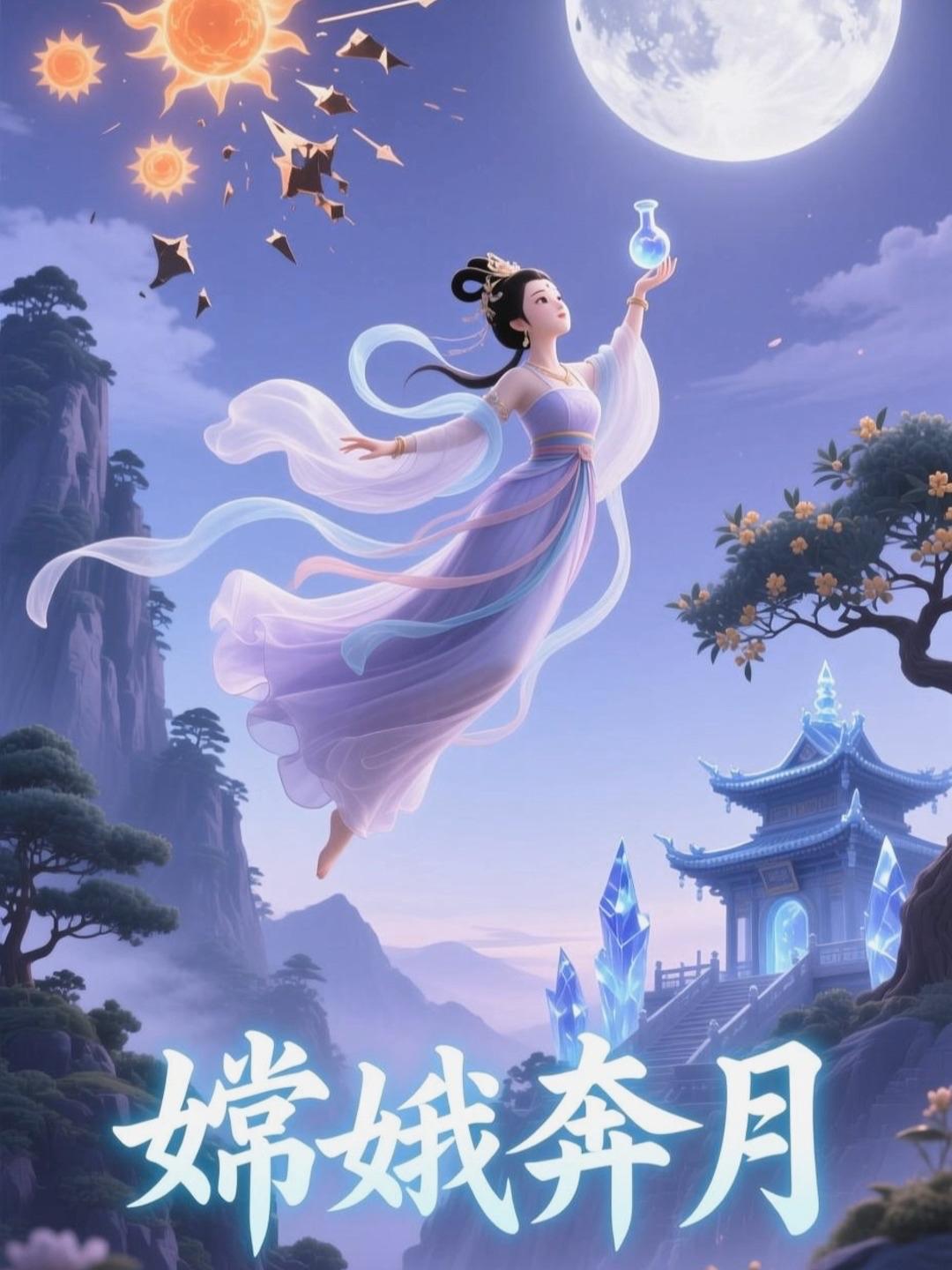 这个版本将神话淬炼出超越生死的爱情纯度！嫦娥吞药不是逃避，而是以决绝守护丈夫的济