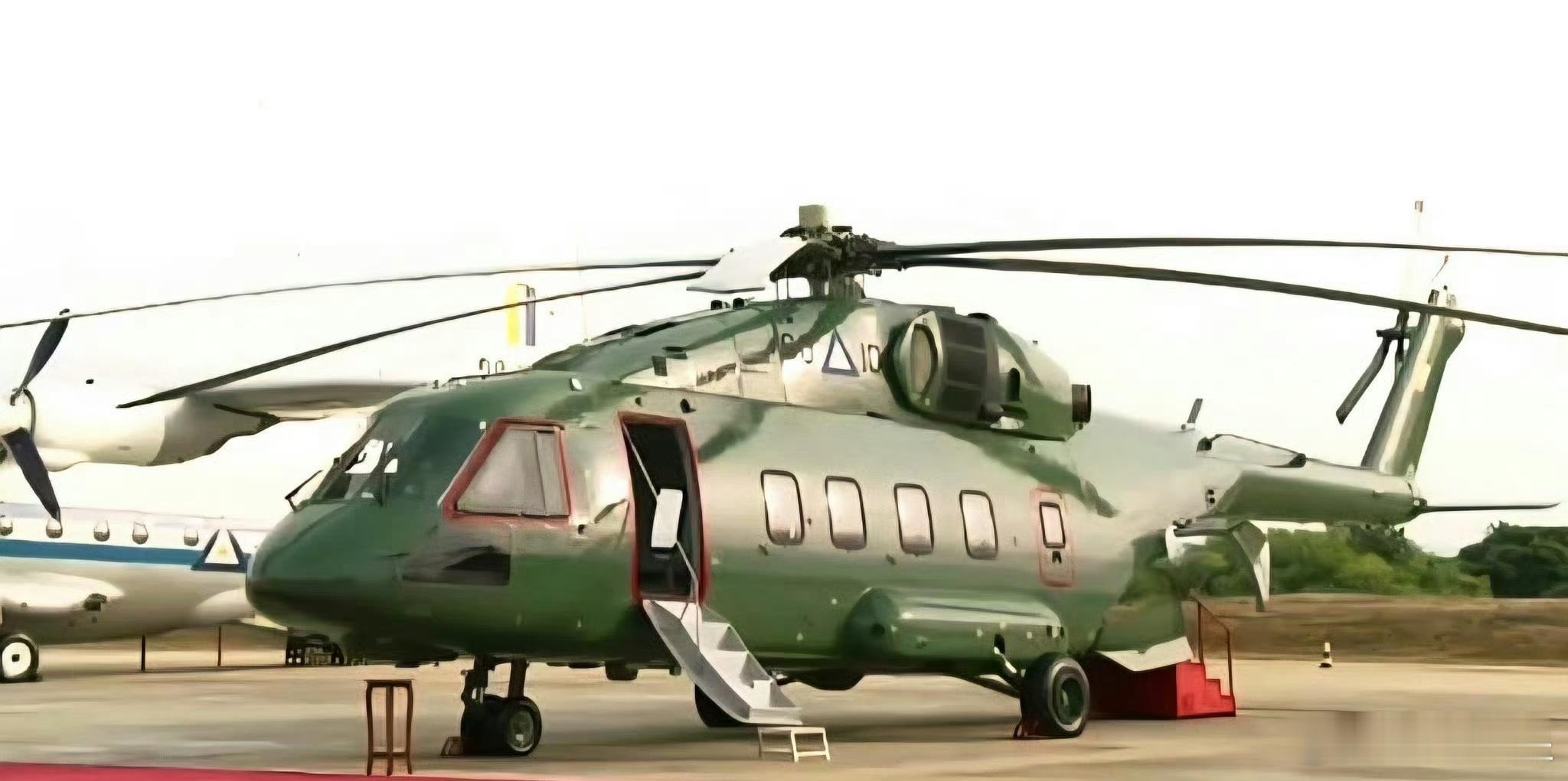 审美是个好东西，可惜缅甸人没有。米-38那么好看的逆戟鲸涂装被改为这个鬼样。