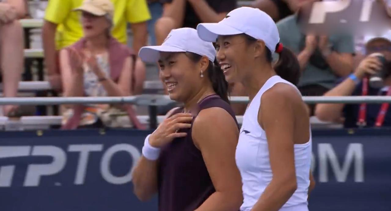 WTA500华盛顿站双打10-0零封！张帅组合逆转晋级四强！WTA500华盛顿