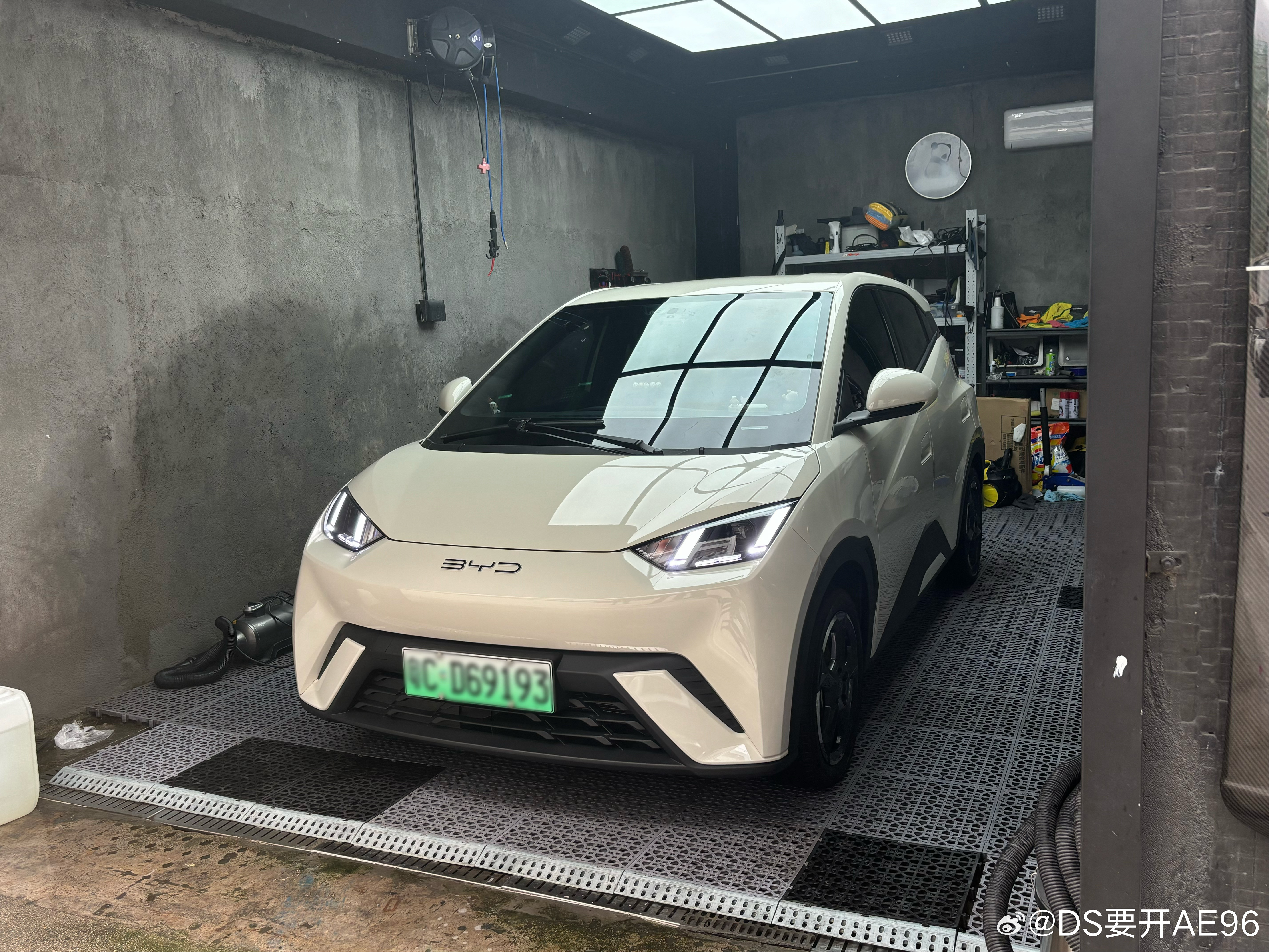 拜山回来，马上detailing