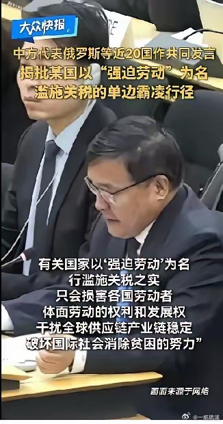 正义必将战胜邪恶。我说这句话没有问题吧？世界上193个国家，还有两个观察国，正义