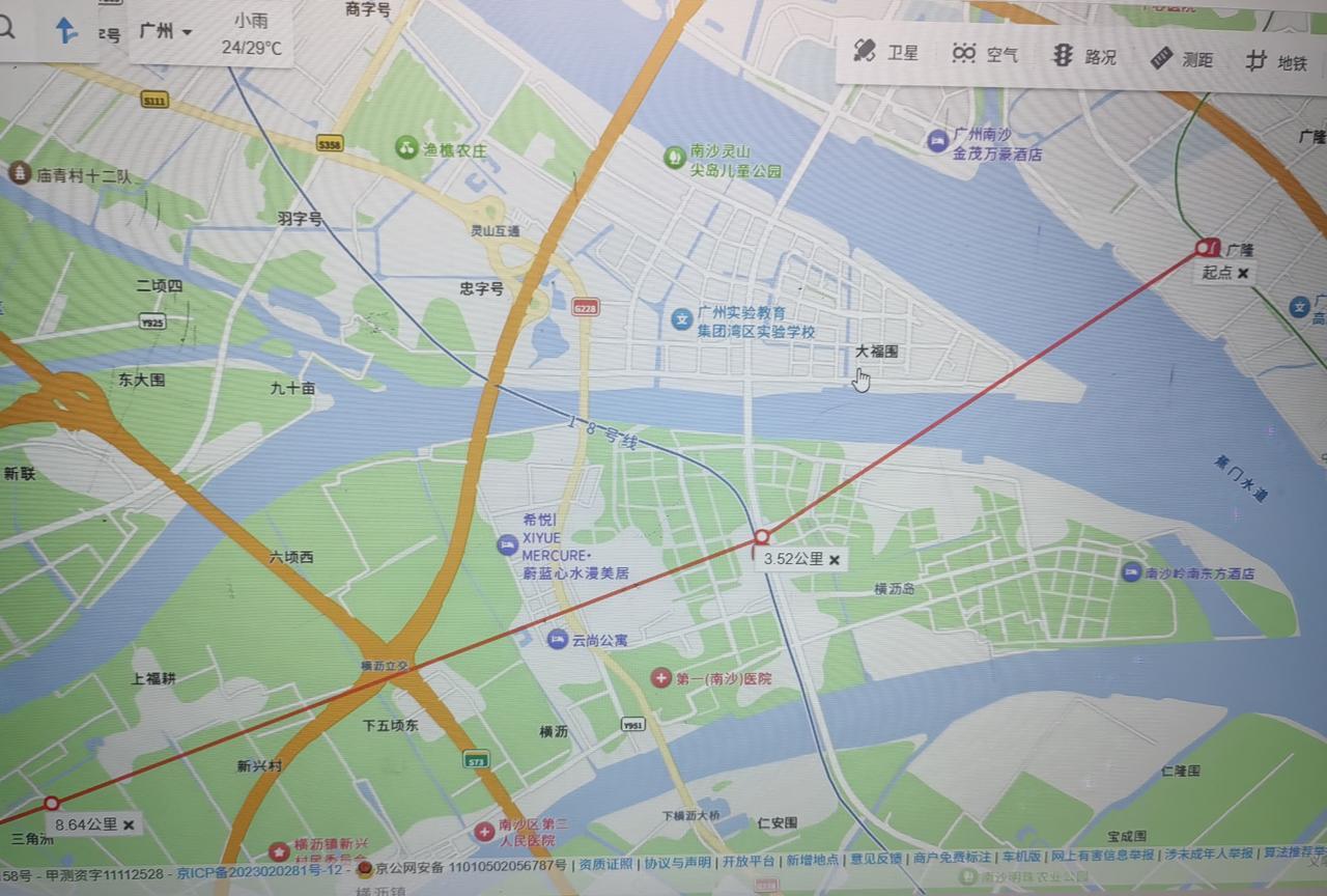 佛山地铁14号线自制规划图线路名称：佛山地铁14号线起止点：广隆-荔村站点