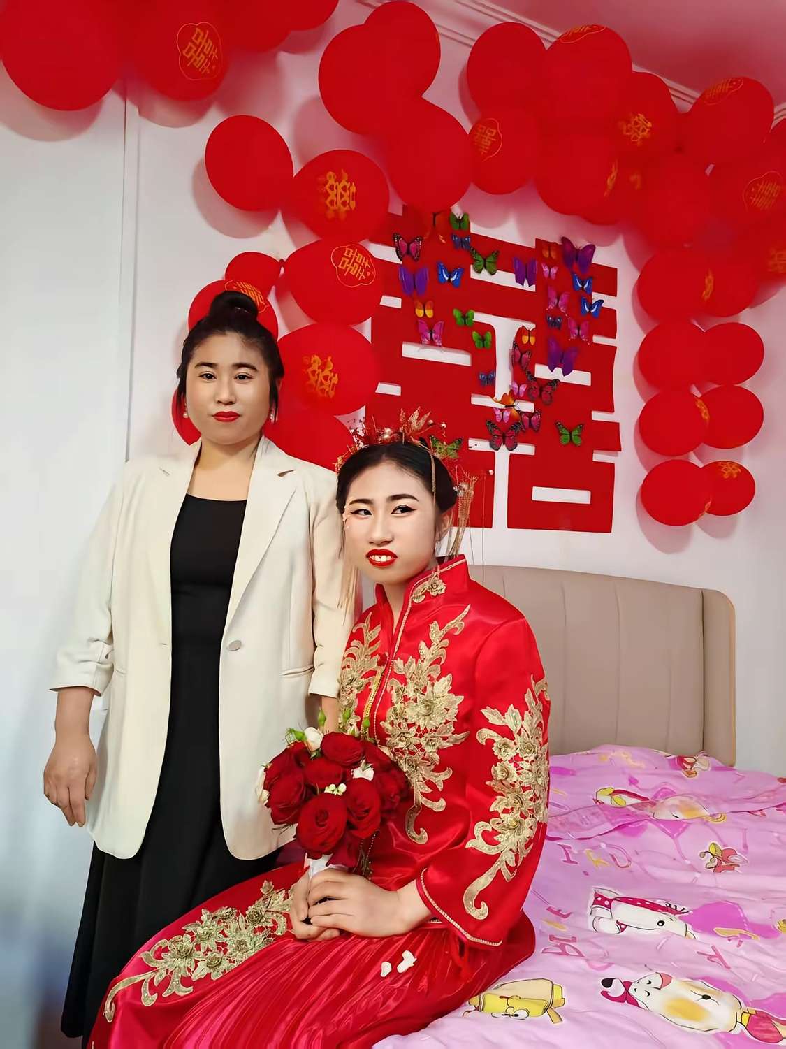 朋友结婚了、这是新娘大家看看如何
