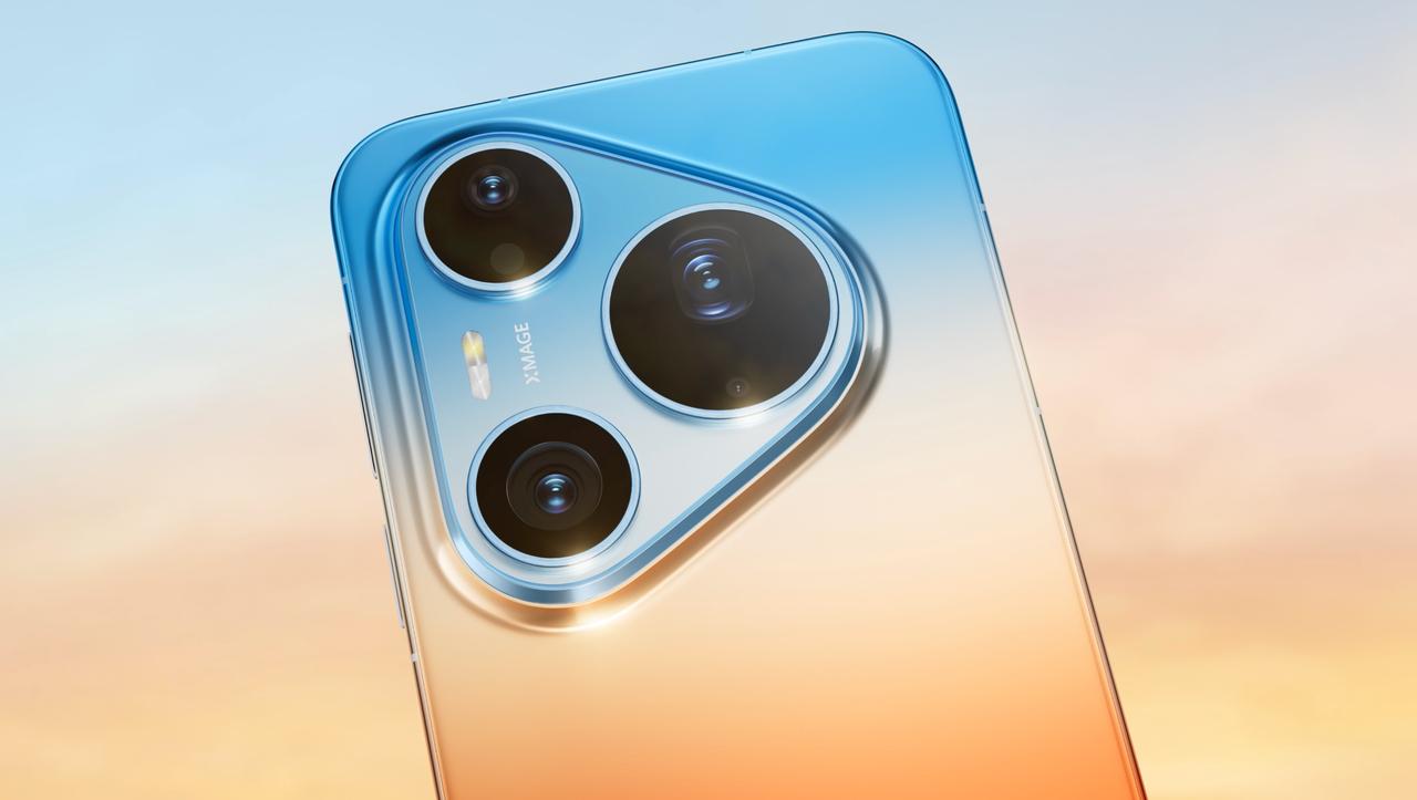 在这个“非黑即白”统治旗舰机市场太久的时代，华为Pura90系列的橘子海配色简