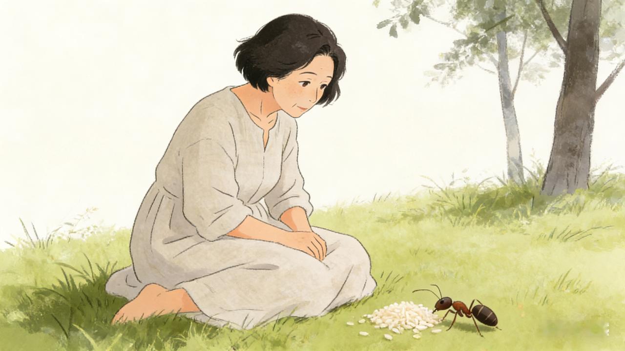 性学专家李银河说：“我们活着到底是为了什么？其实什么都不为，我们和一只蚂蚁，