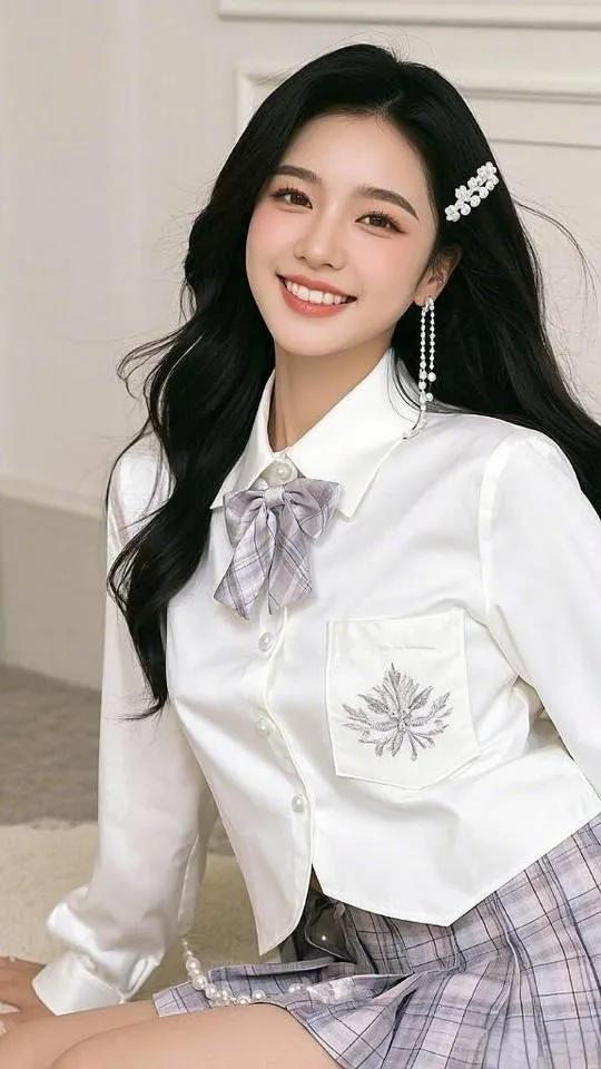 甜美校园风，少女心满满！💖✨