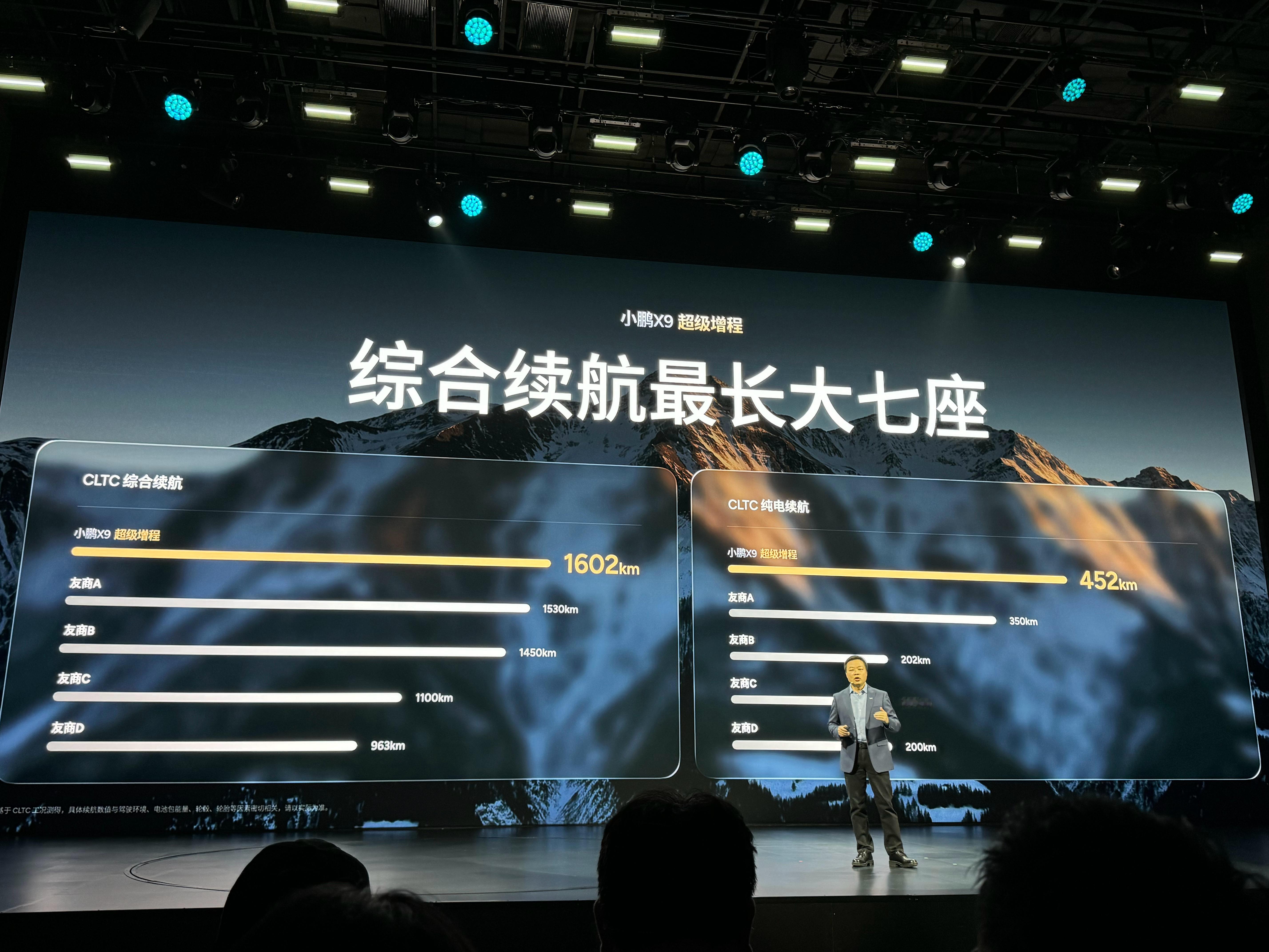 续航最长，座位数最多。这就是小鹏X9超级增程的核心优势，无论是综合续航，还是