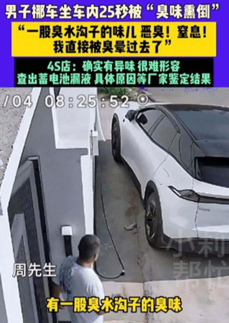 “太悲催了！”河南郑州，男子一大早开车，刚坐进车内，就闻到一股恶臭！他以为是空调