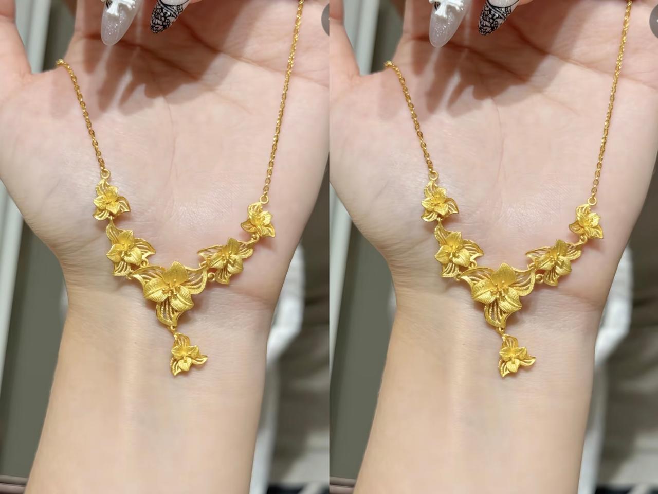 上个月我把结婚时的金项链拿去卖了，发票上写着重15克。到了回收店，一称，居然只