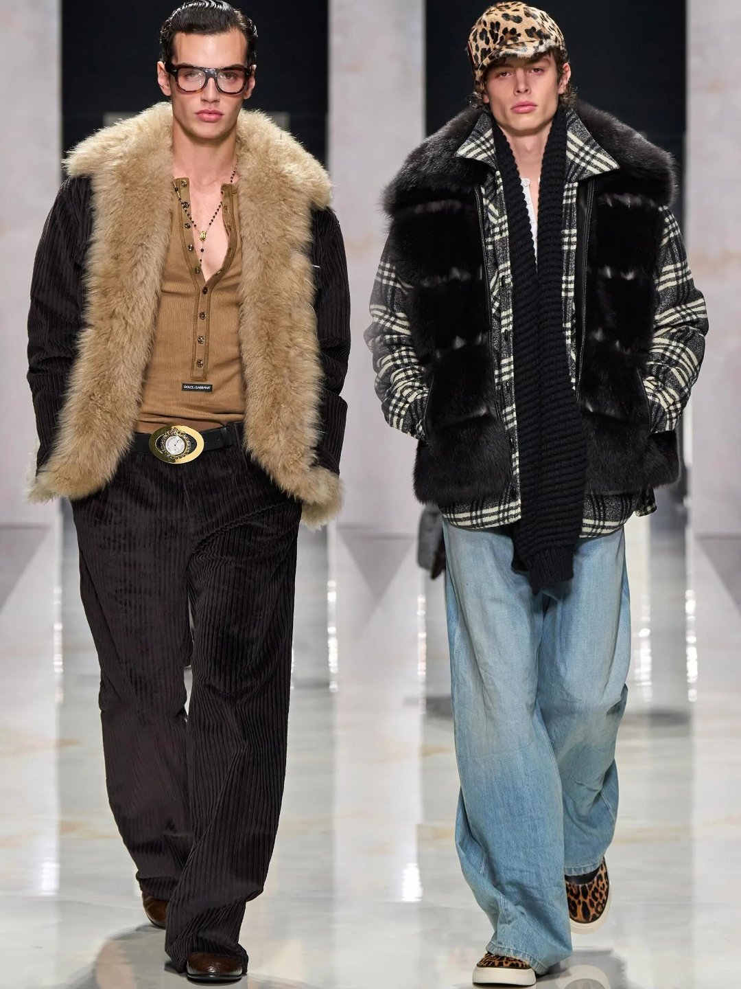 男装周米兰男装周大秀直击杜嘉班纳2026秋冬男装秀以《男性肖像》为题，用扎实的