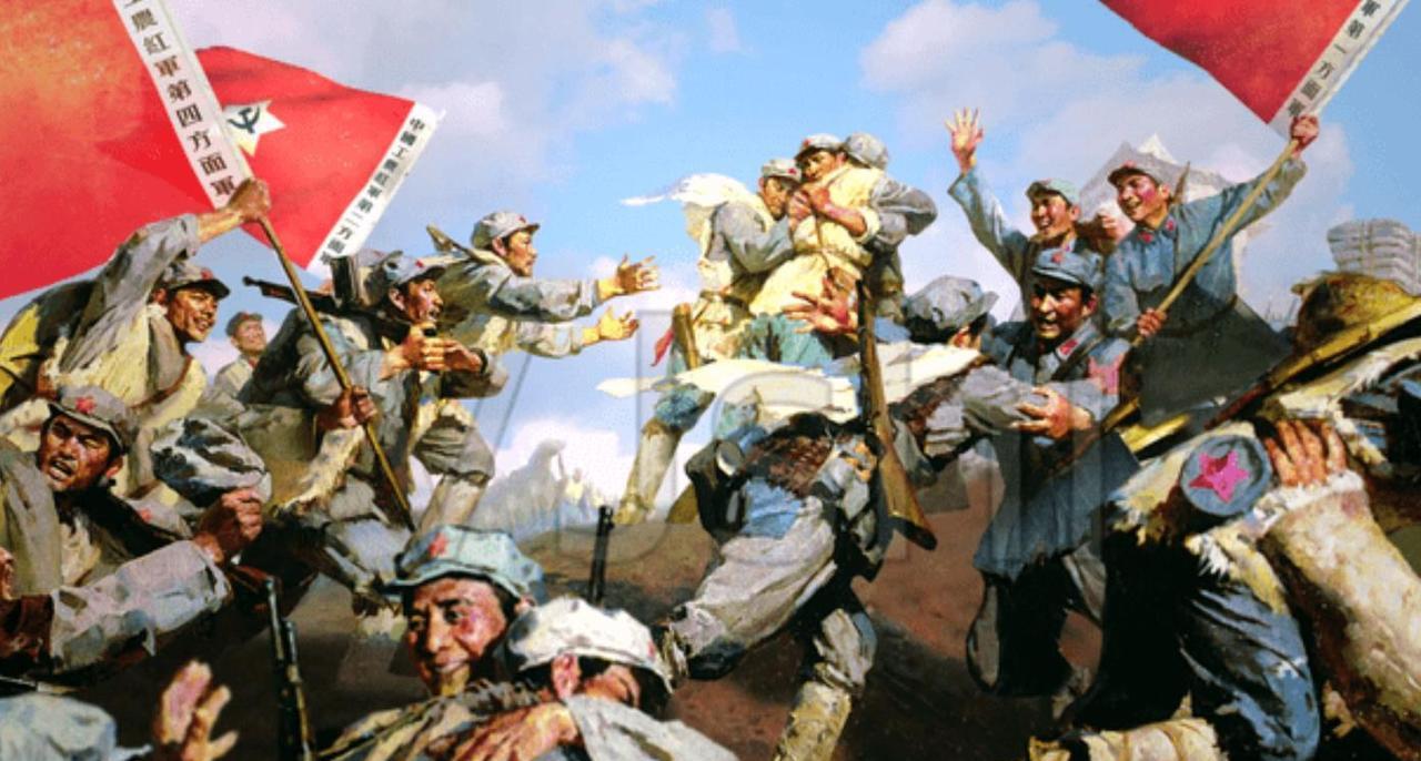 1936年6月，红25师师长韩东山奉命，前去迎接主力红军。见到干部团团长陈赓，韩