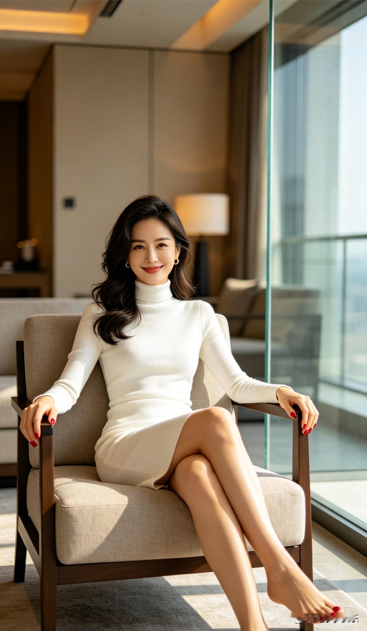 ai宝妈中午在家晒太阳，宝妈太美了。ai宝妈宝妈aiai正能量宝妈ai辣妈