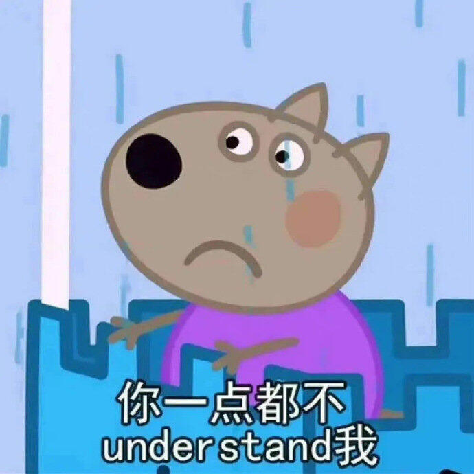 你一点都不understand我｜表情包表情包​​​