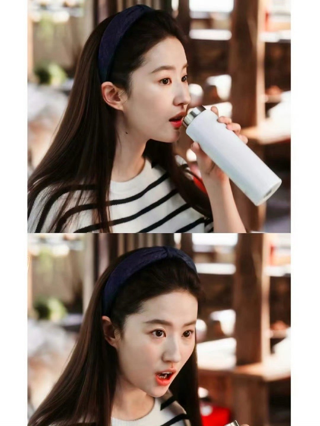 不理解披着头发的女生