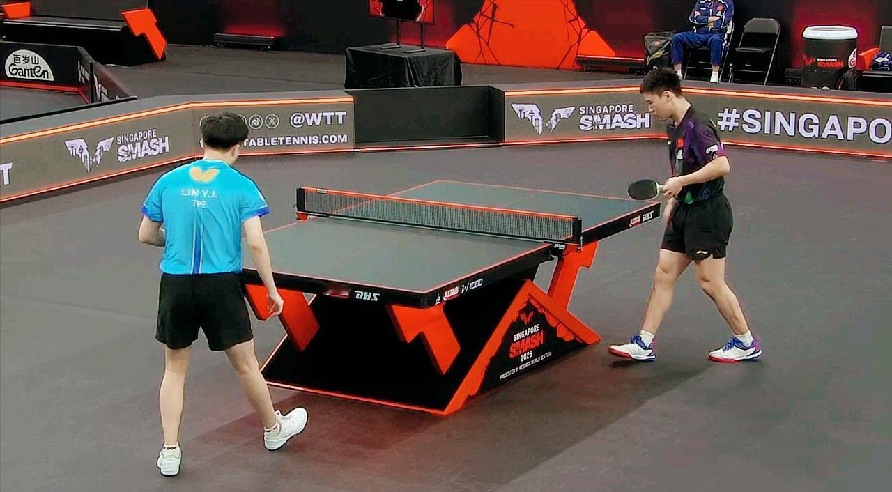 哎！向鹏被林昀儒零封，向鹏没有了陈镇江教练现场指导，再也难以打出仁川冠军赛的