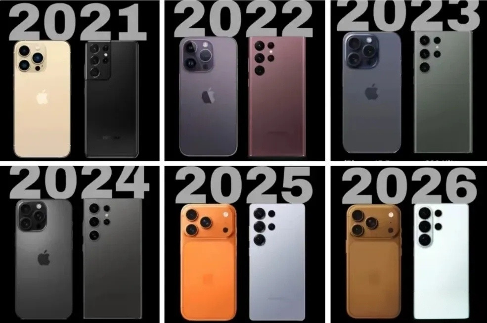 三星&苹果：你不改，我也不改