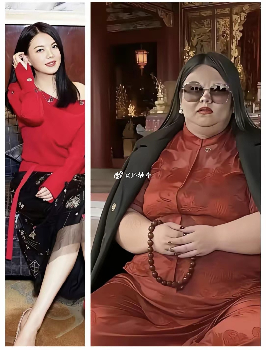 我天，变化这么大，她是皈依佛门了吗？