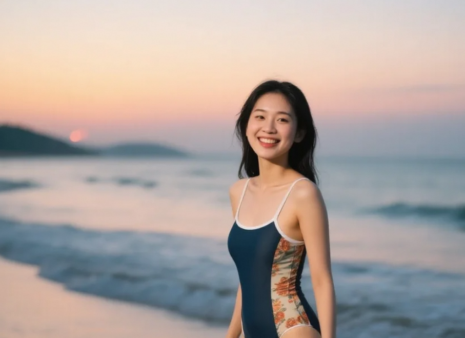 黄昏时刻，最美的不只是风景，还有我对你的心意💗