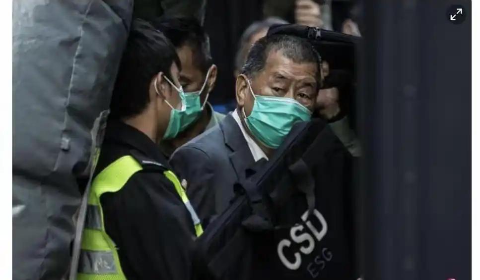 香港法院的黎智英判决书墨迹未干，华盛顿的谴责声明就来了。这教科书级双标像面照