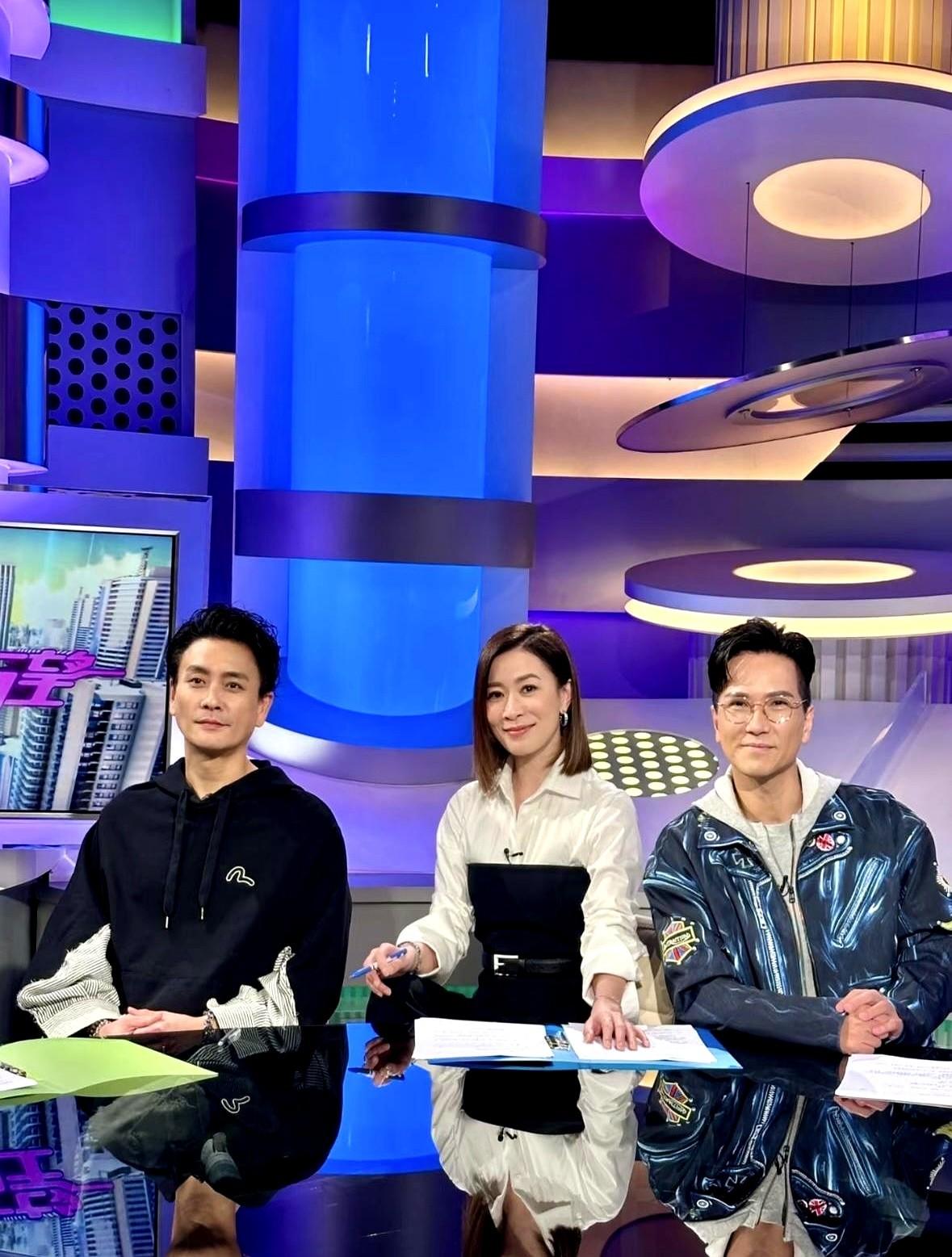 TVB真的太会搞事情了！佘诗曼和黄宗泽居然去《东张西望》当特别主持了啊！之前