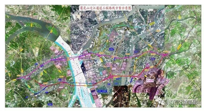 【莲花湾通道也来了!】继深珠通道开启前期研究招标之后,一直拖了好多年的莲花湾通道