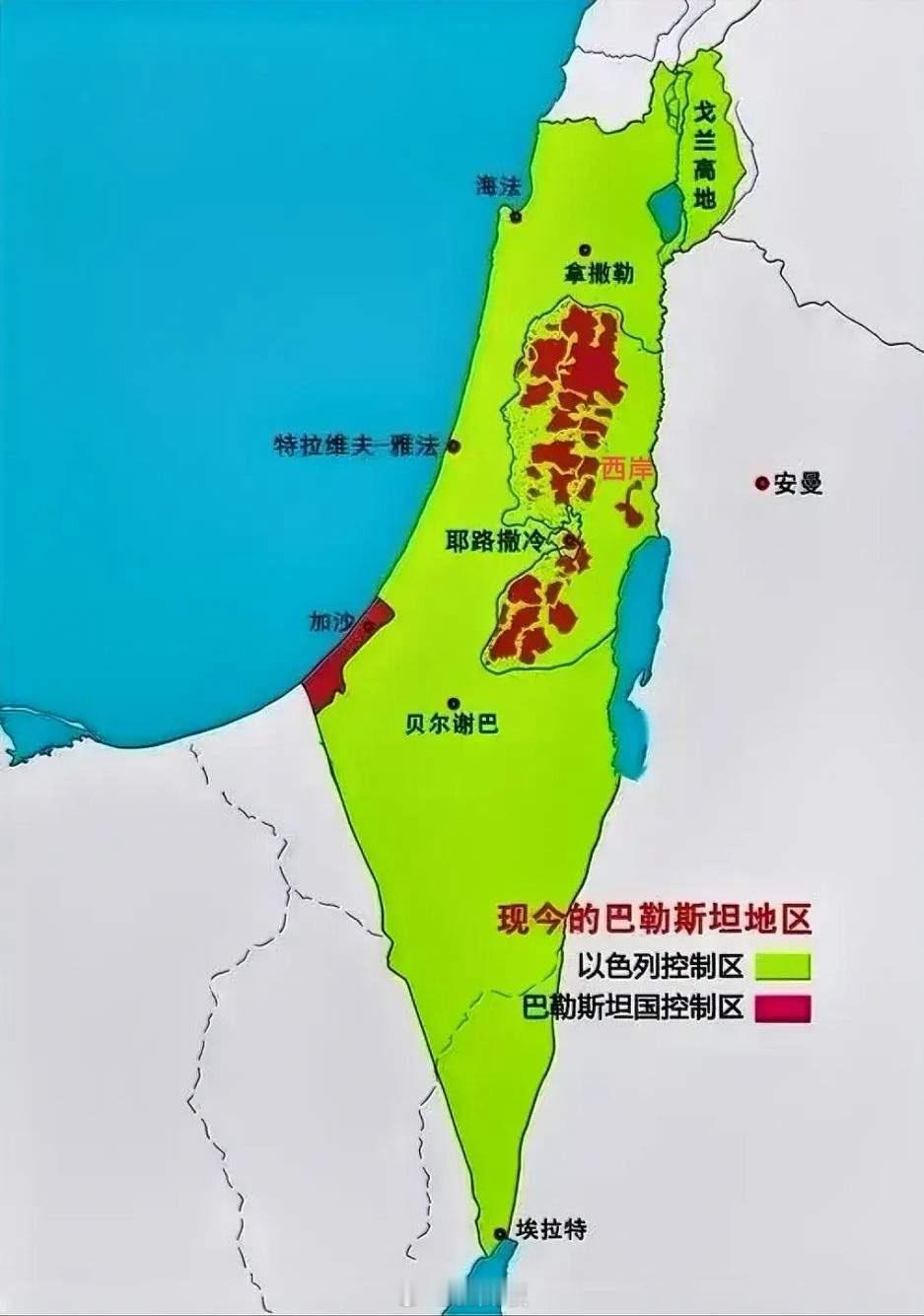 以色列是个小国，对于以色列来说，国土面积比金子都重要。好不容易通过武力到手的加沙