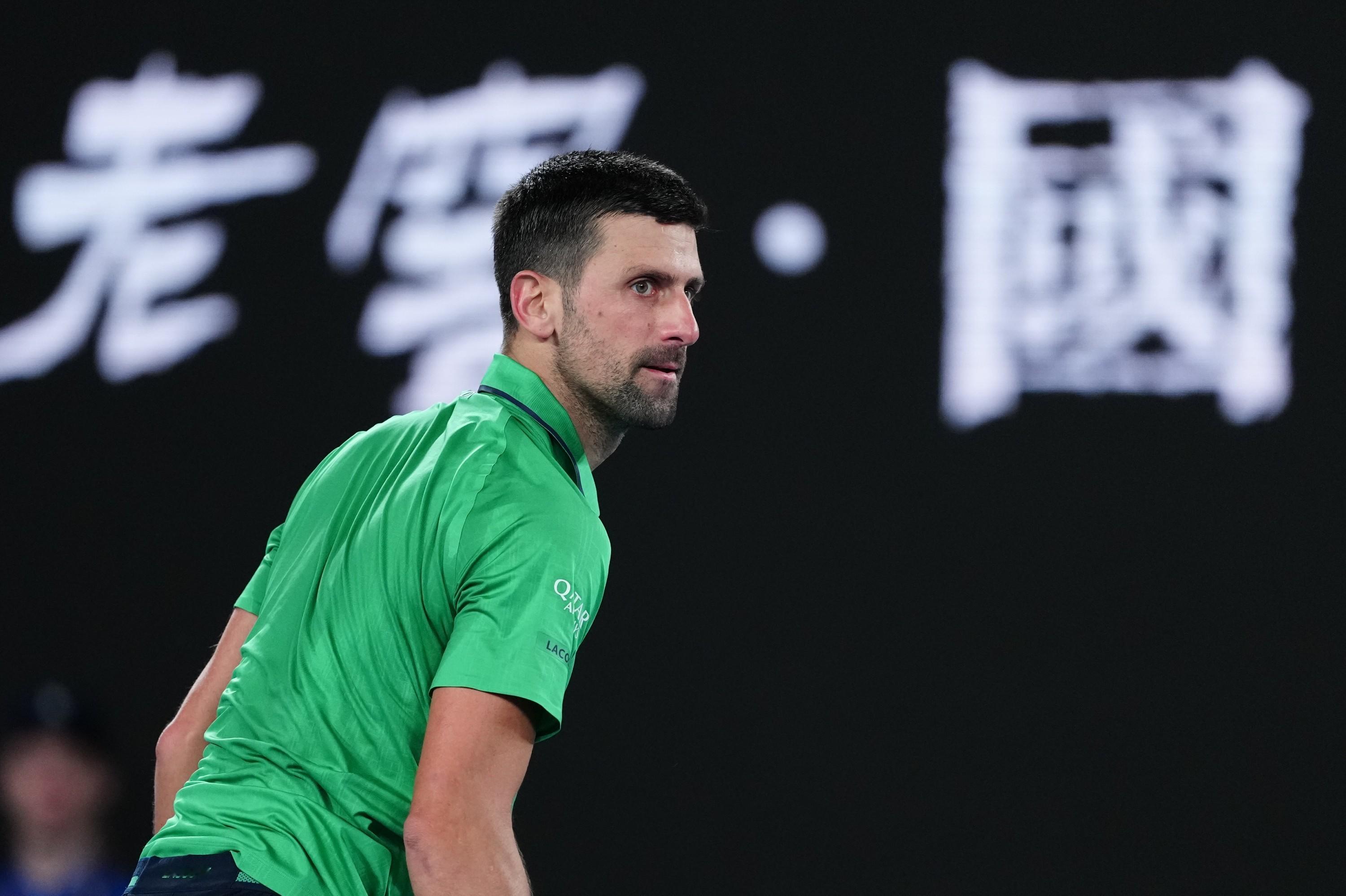 德约科维奇进澳网16强德约科维奇大满贯第400胜德约科维奇6-3/6-4/7-