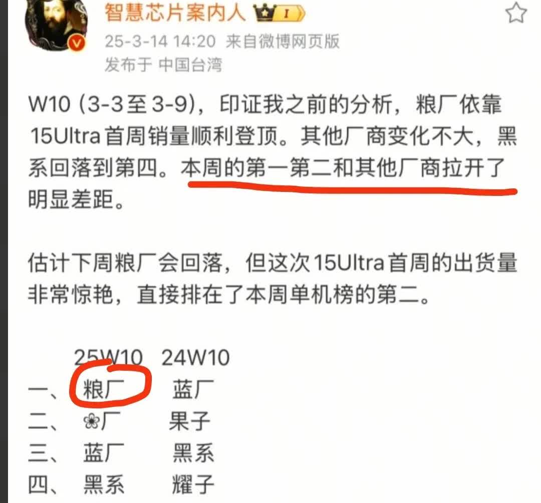 小米手机部门真的要给汽车部门磕一个了！得益于小米汽车的成功，小米手机的品