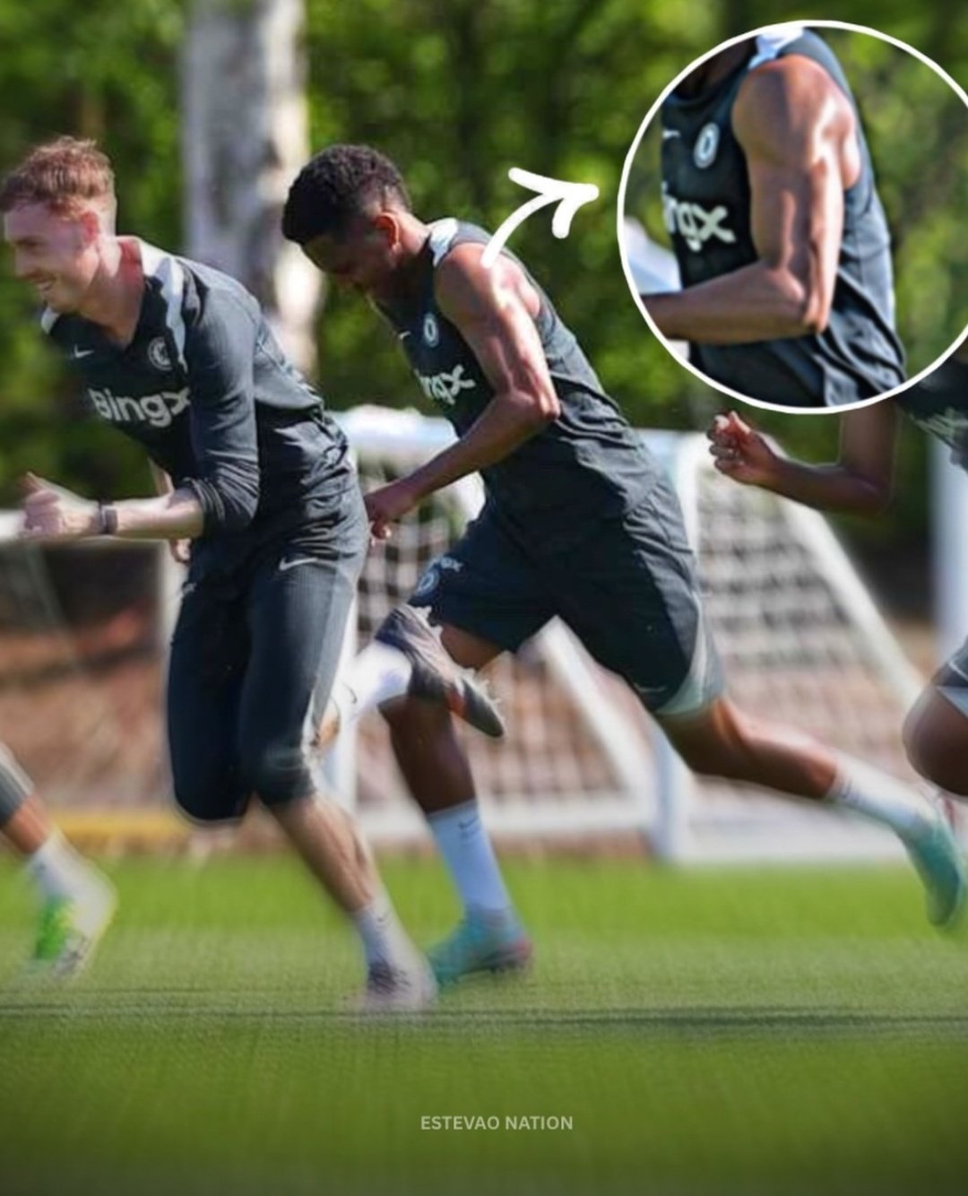 埃斯特旺增肌了吧？效果明显英超切尔西