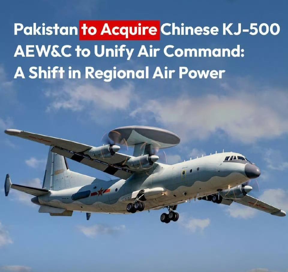 外媒称巴基斯坦又想买中国"空警-500"预警机。现在巴基斯坦的歼10CE碾压