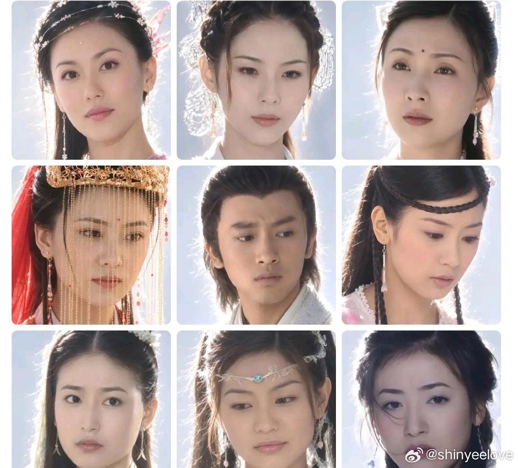 当年的倚天屠龙记才是真的全员美人​​​