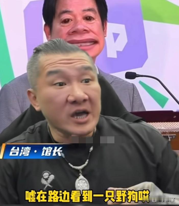 快被馆长笑死了他在直播的时候说，某人就像路边的小黄和小黑。特朗普连它的名字都不