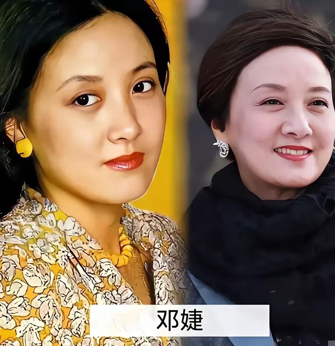 老一辈女演员的美各有千秋，真是越品越有味道！邓婕年轻时的美，是那种精致又带