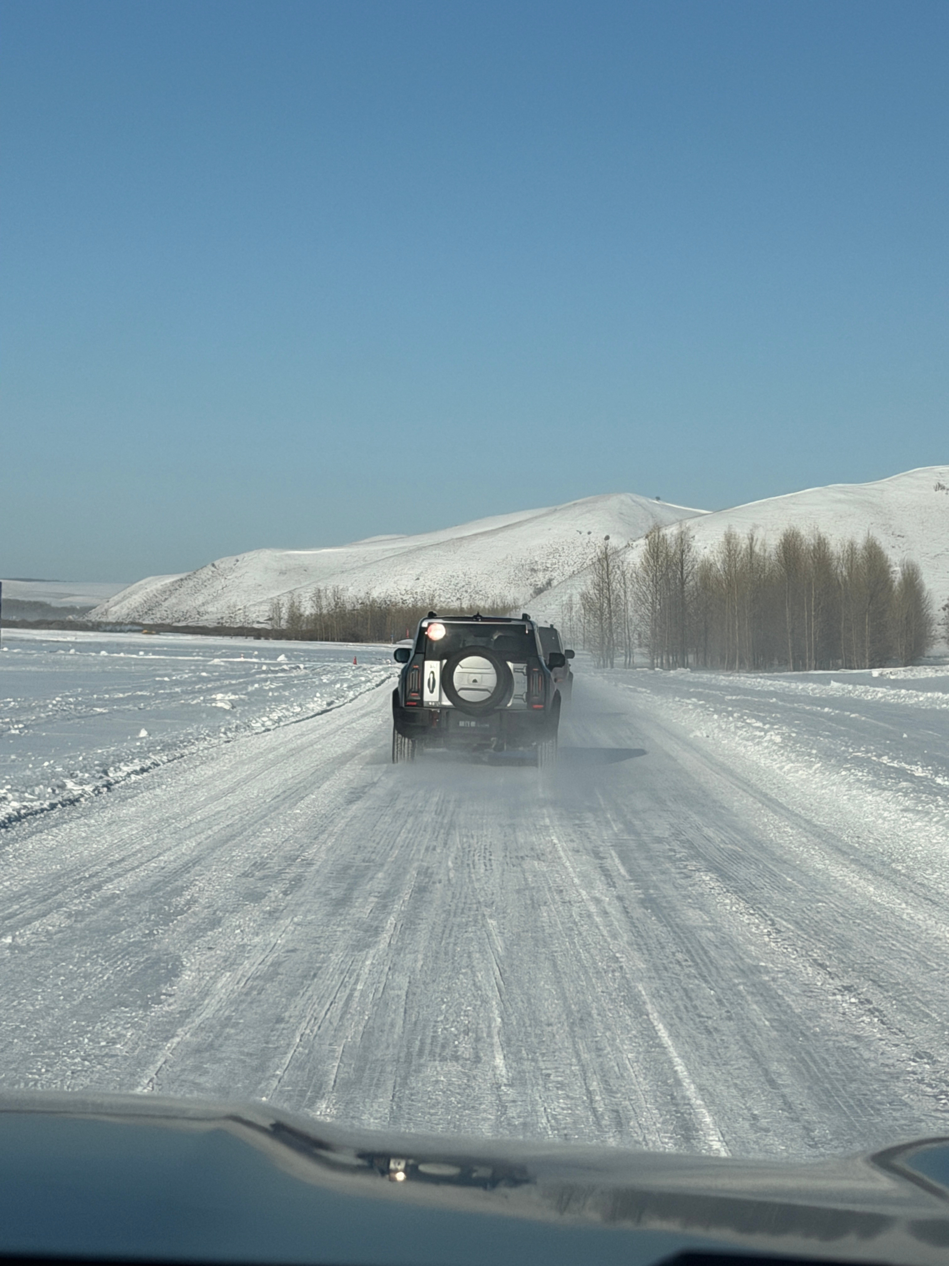 向往就前往这个天气开着捷途感受冰雪旅游真的是很爽！