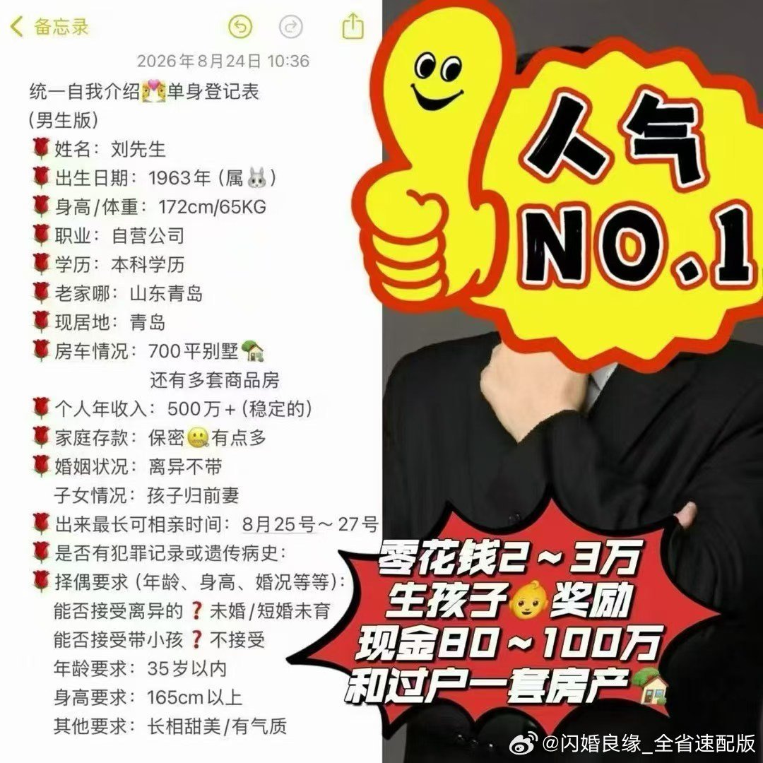 #找对象#找35岁以下没生过娃，身高165+的，必须漂亮身材好，有气质，月零花钱2至3万，生了娃的话