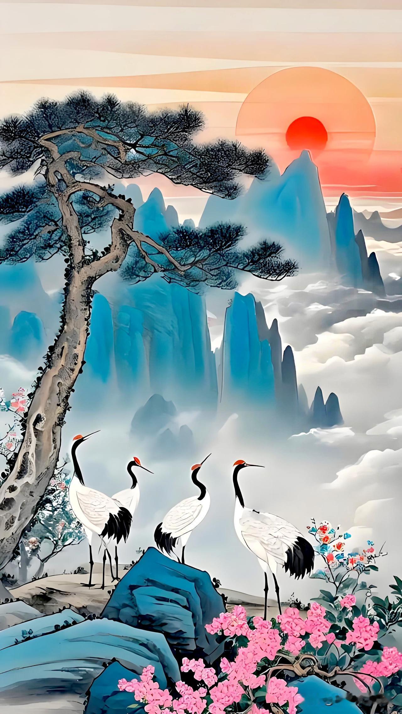 碧海蓝天鸥对对，求下联上联:碧海蓝天鸥对对(头条)下联:青山翠柏鹤双双(原创