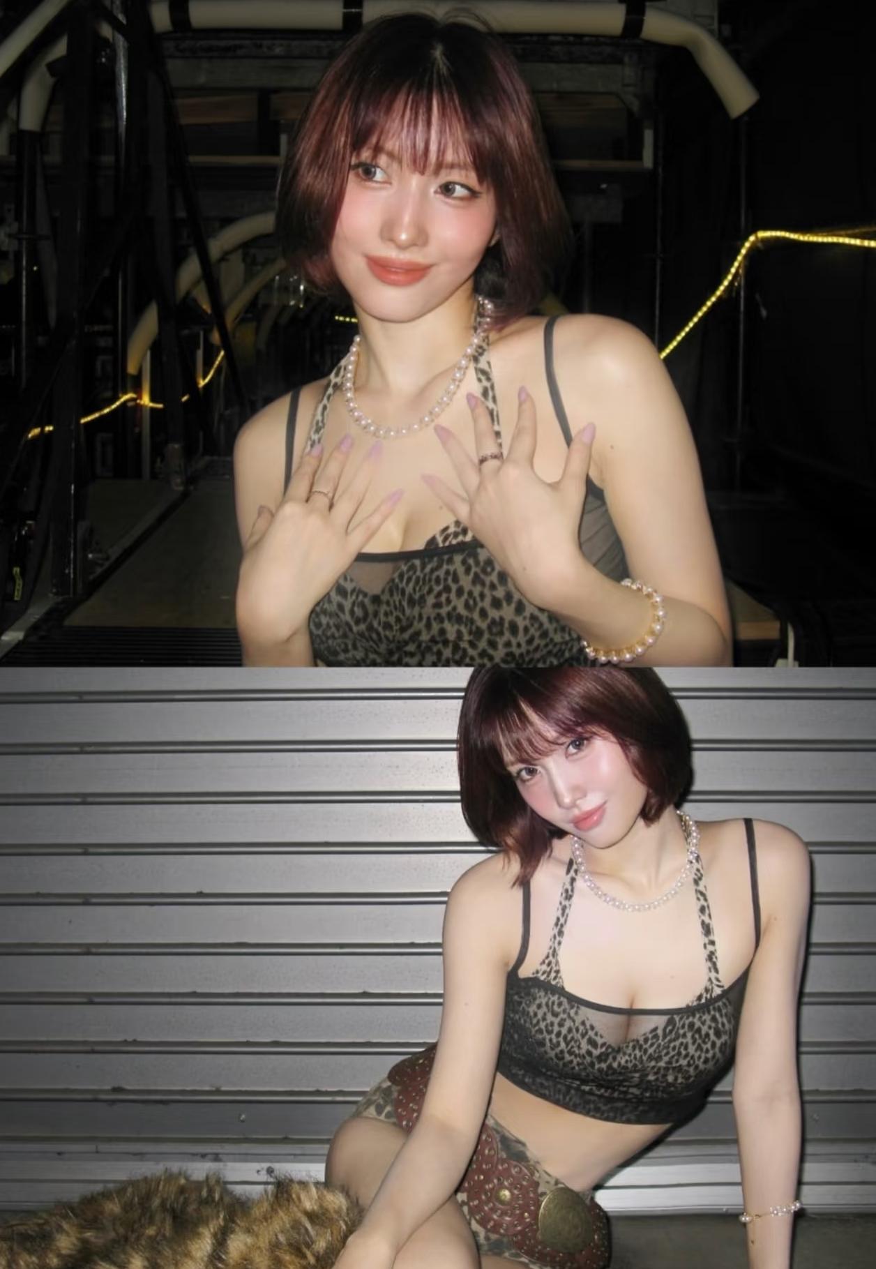 平井桃momo算是kpop身材最好的爱豆之一了吧，典型的沙漏身材，整个人又自信大