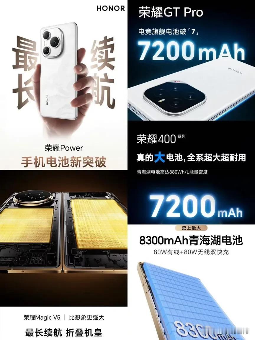 荣耀MagicVFlip2官宣搭载5500mAh青海湖电池，看来这款小折叠是
