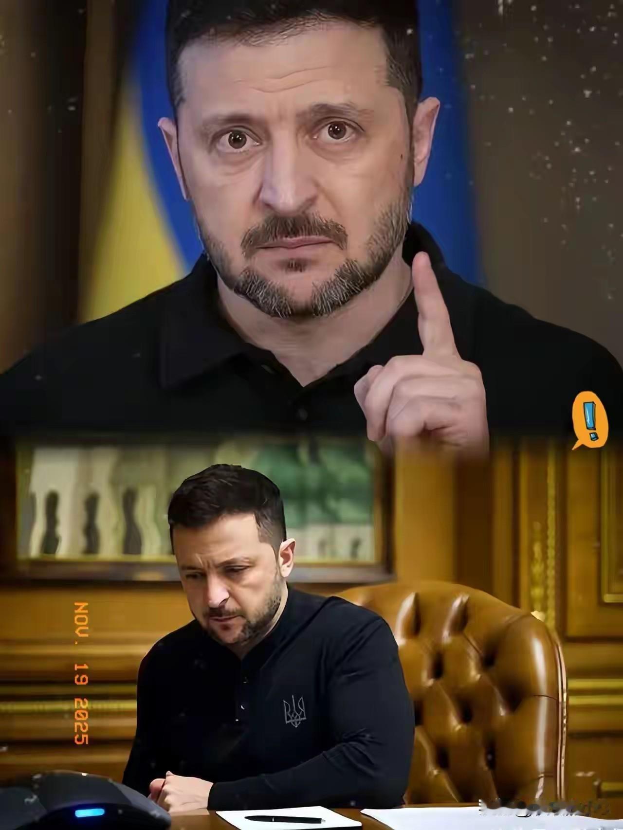 乌克兰不愿意投降的根本原因​不是乌克兰人民不愿意投降，而是泽连斯基不愿意投降。