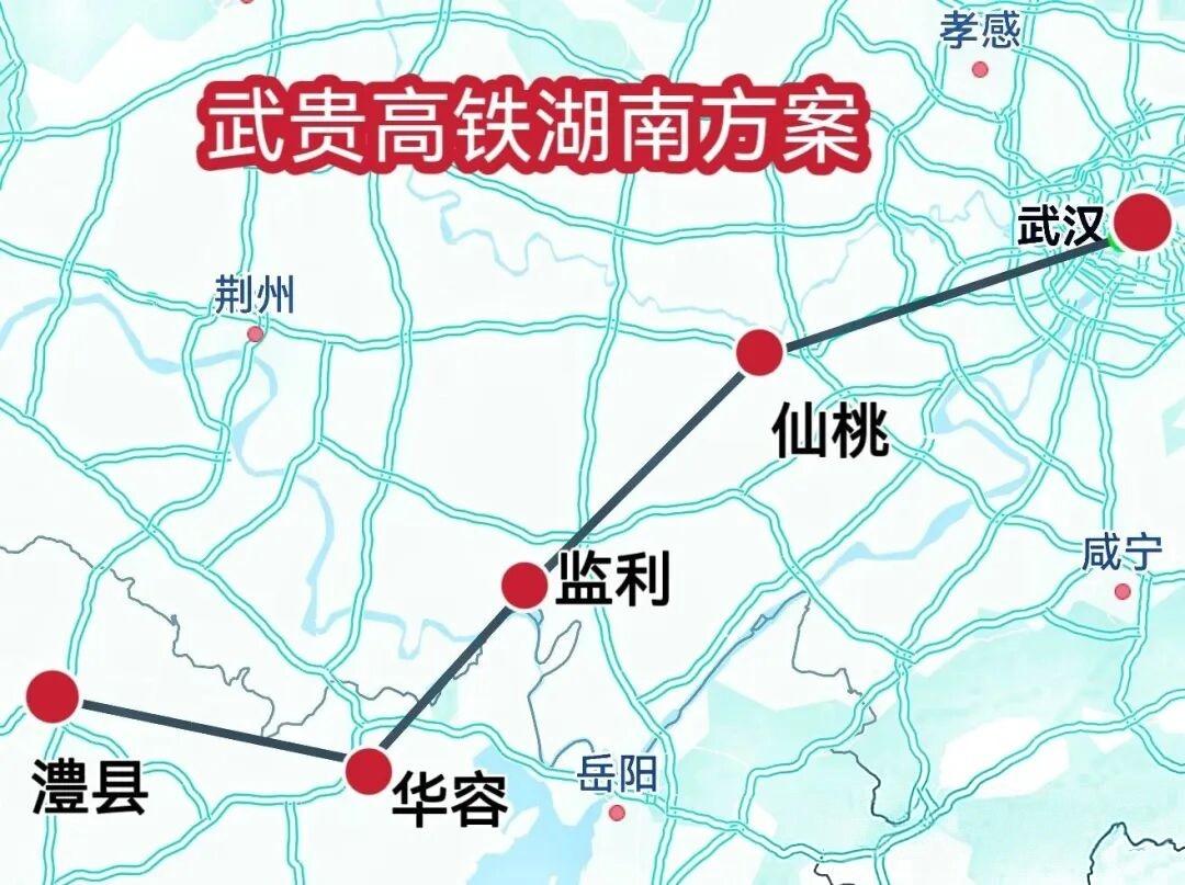 武贵高铁博弈升级，真正该争的从不是“直不直”。武贵高铁湖北段的走向，最近又成