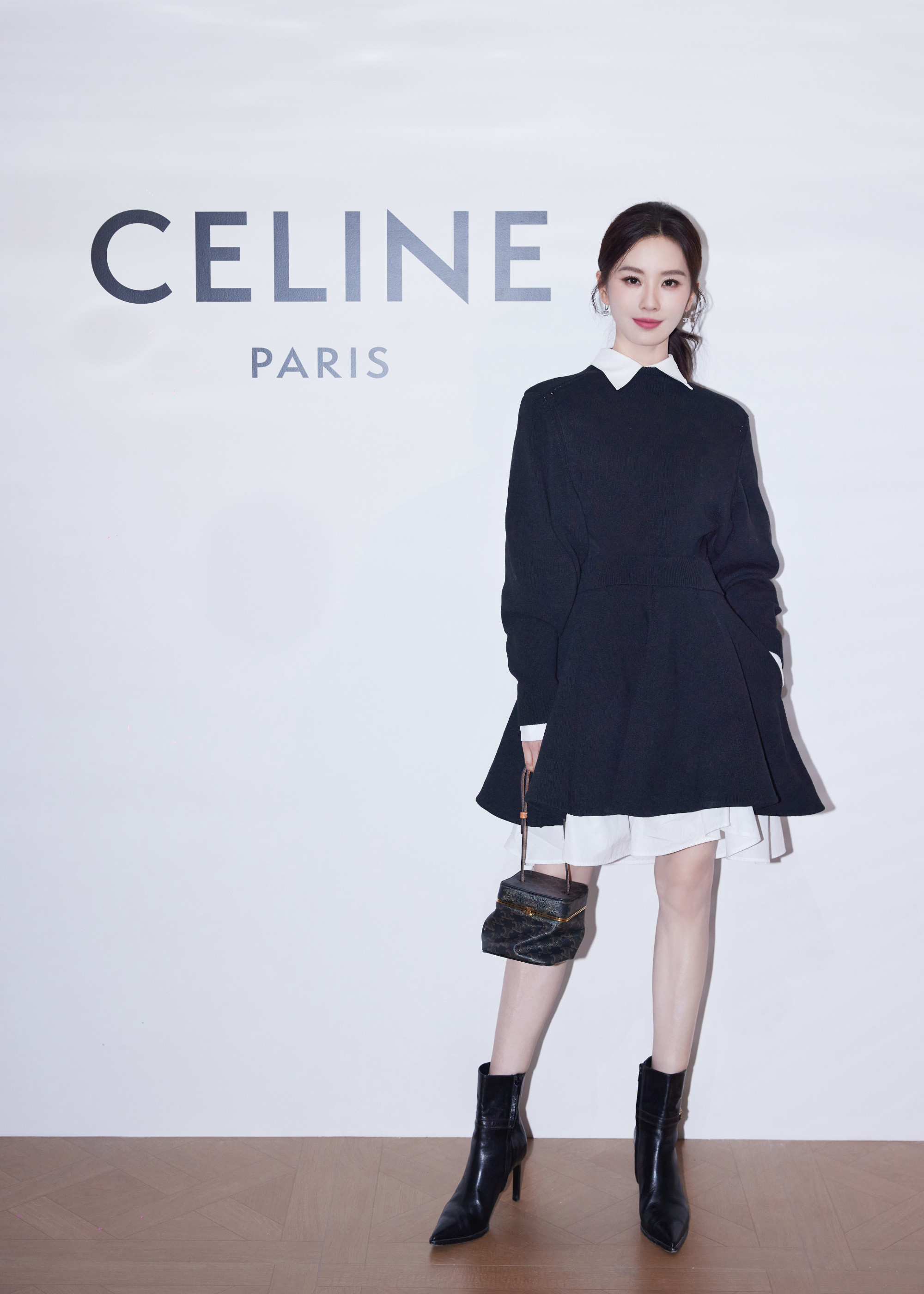 Celine女王秒变Celine公主刘诗诗，活动第二套也是2026年春夏超季系列