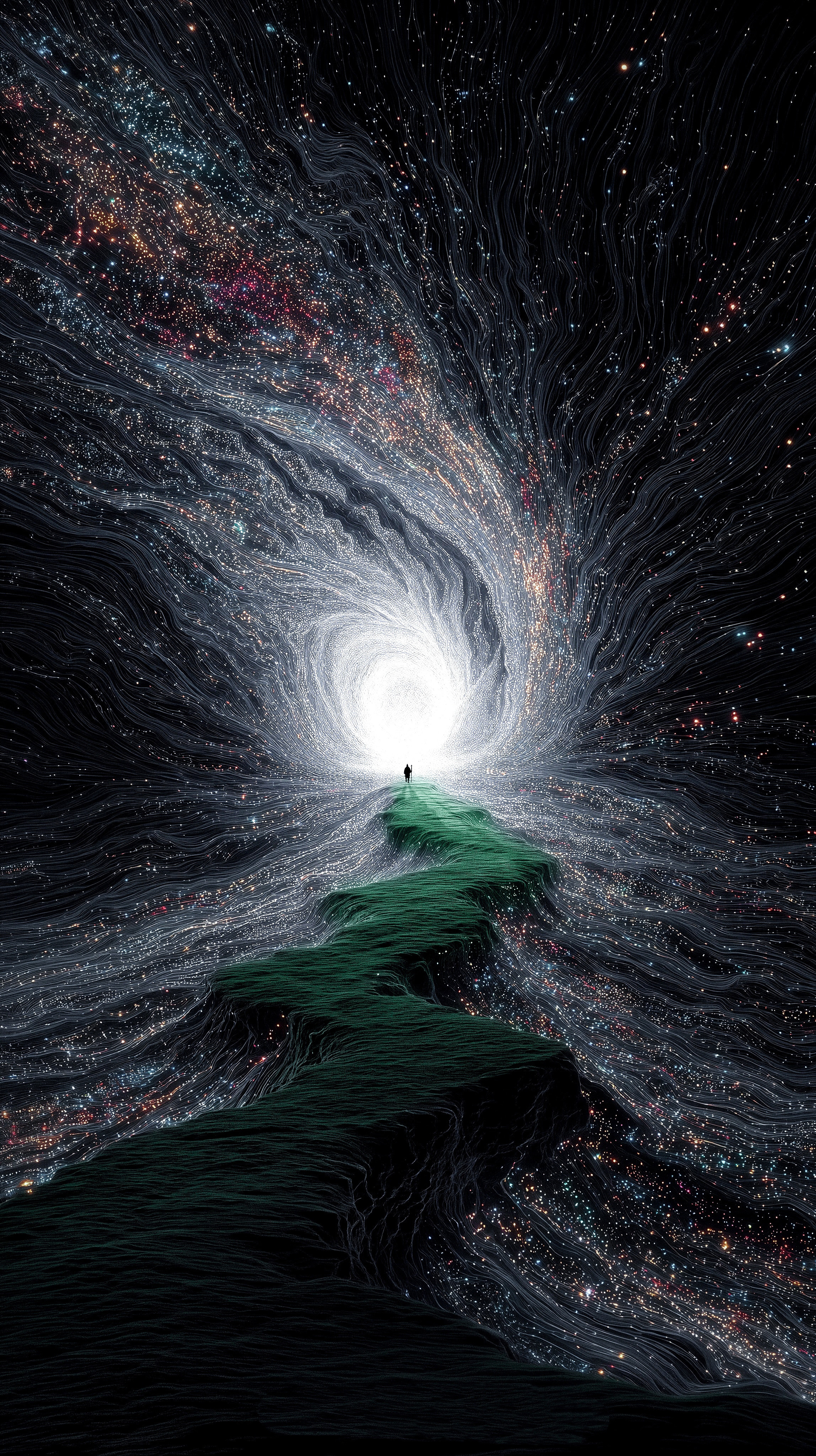 趁没人发现，发上一组深色星云壁纸👀​​​