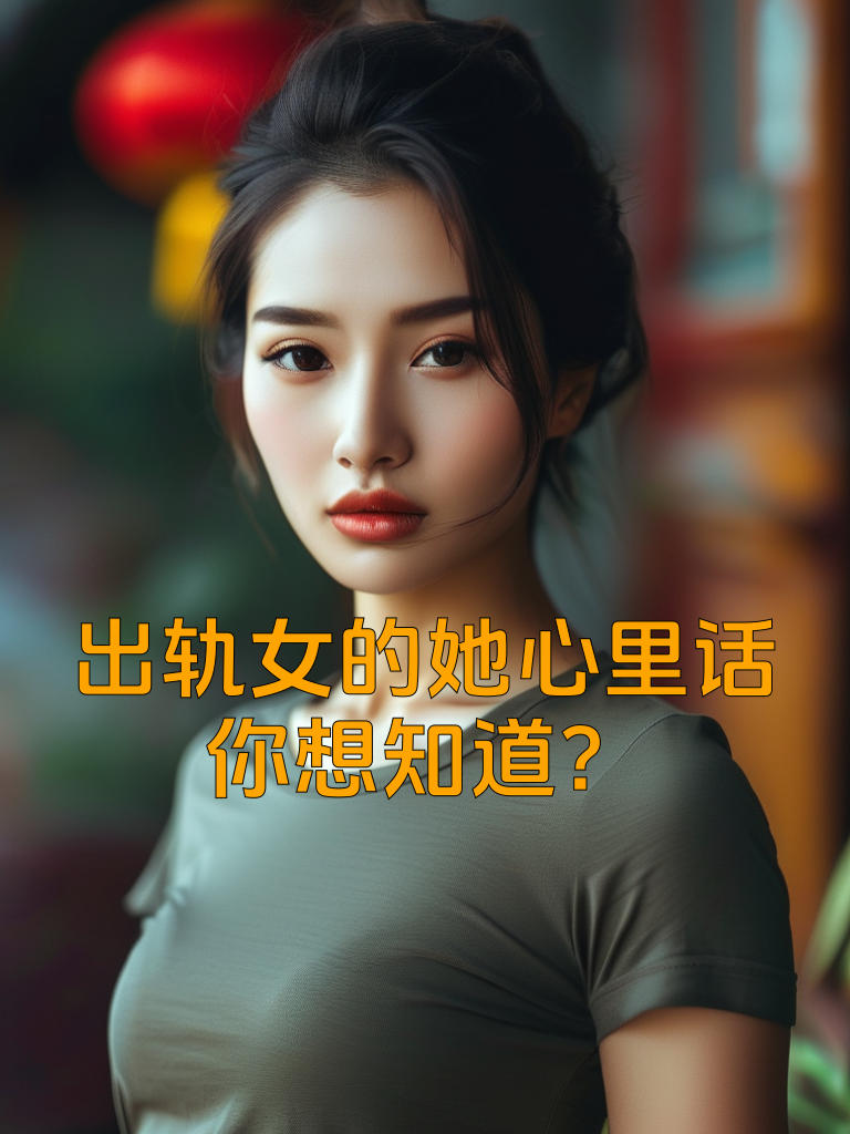 出轨女的她心里话，你想知道？