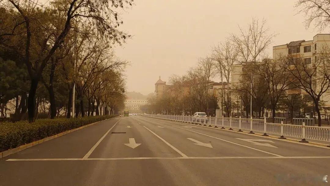 遮天蔽日！扛不住了！2月21日，北方多地遭遇强沙尘大风天气，北京、太原等机场航