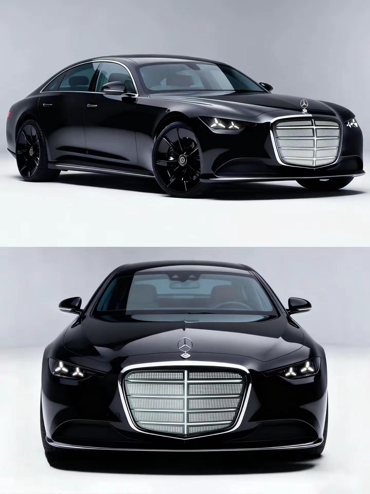 新一代奔驰S级？把复古中网和灯光玩明白了【来自懂车帝车友圈】